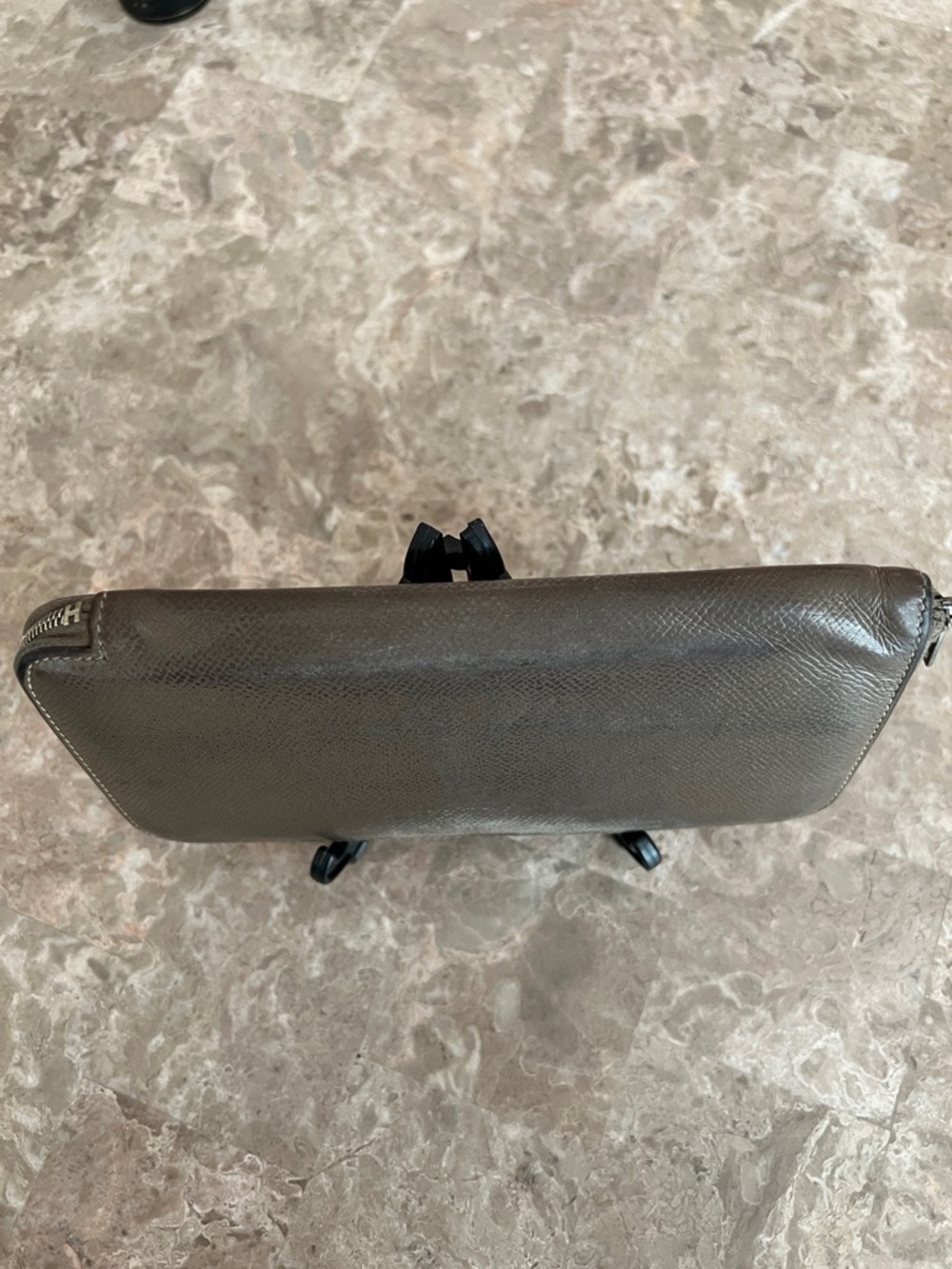 Hermès Vintage Zip-Around Long Wallet (Circa early 2000s)  Collector piece - Picture 6 of 17